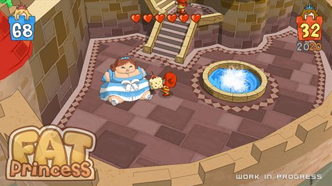 Titan Studios\' new fatphobic game, Fat Princess
